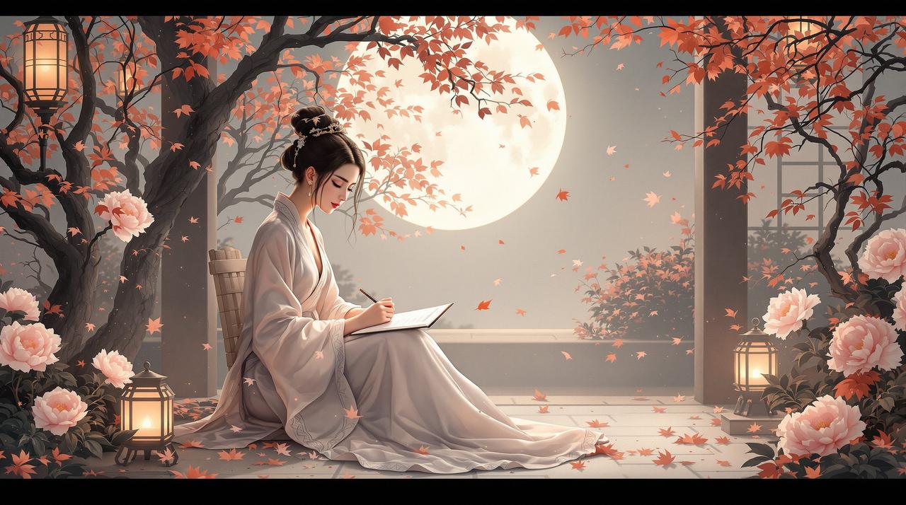 韩国影视 - 花间词话·李清照与牡丹